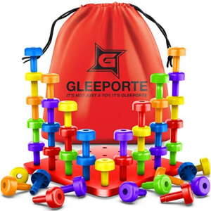 Gleeporte 30 Pegs & Board + Free Storage Bag @ Amazon