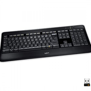 Amazon - Logitech Illuminated K800 无线背光键盘，直降$40