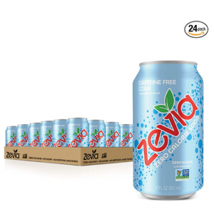 Zevia 零卡路裏無糖碳酸飲料 12oz 24罐 @ Amazon