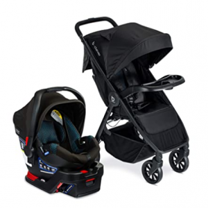 Britax B-Clever & B-Safe Gen2 Travel System with Child Tray, Cool Flow Teal @ Amazon