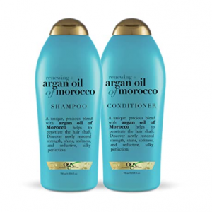 Amazon OGX摩洛哥堅果油洗發露護發素套裝25.4oz熱賣