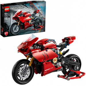 LEGO Technic Ducati Panigale V4 R 42107 Motorcycle Toy Building Kit (646 Pieces) $56.99 shipped