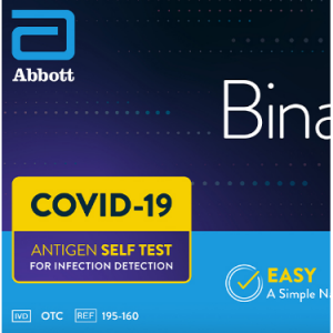 BinaxNOW COVID‐19 Antigen Self Test (2 Count) @Walmart
