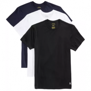 Polo Ralph Lauren Men's Classic Undershirt 3-Pack $29.75 shipped