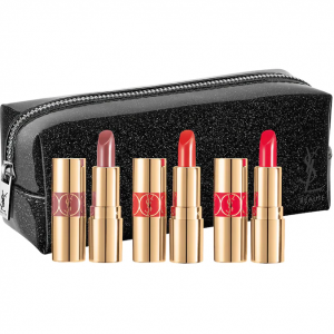 New! Yves Saint Laurent Mini Rouge Volupté Shine Lipstick Balm Trio @ Sephora 
