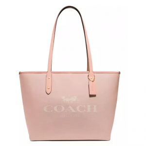 40% Off COACH City Zip Tote with Horse and Carriage Print @ Belk