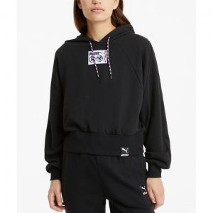 85% Off Puma Women's Active Graphic Hooded Sweatshirt @ Macy's