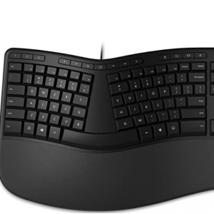Microsoft Ergonomic Keyboard (LXM-00001), Black @Amazon