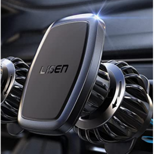 Amazon - LISEN 车载空调出风口磁性手机支架 2只装，现价$7.19