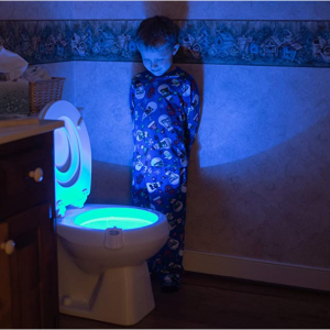 RainBowl LED马桶小夜灯 带运动传感器 @ Amazon