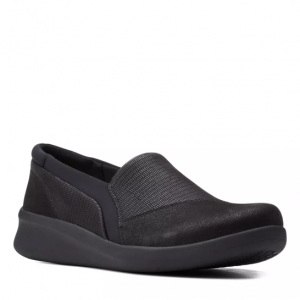 Clarks Sillian2.0 Eve Black Synthetic $29.99