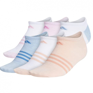 Amazon官网 adidas女士短袜6双装热卖