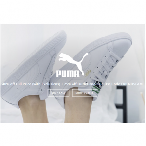 Shop Premium Outlets官网 精选Puma运动鞋服促销