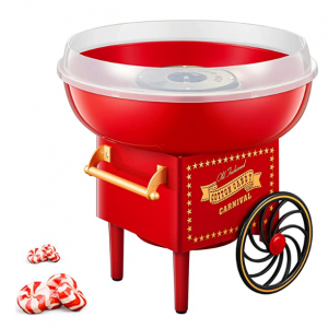 6折！AIKOO 500W 红色复古棉花糖机 @ Amazon