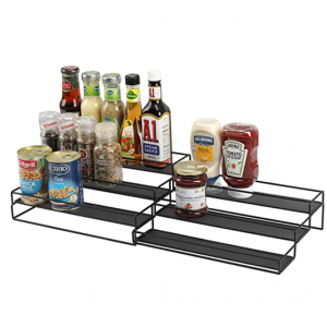 TreeLen 可伸缩三层调味品收纳架 @ Amazon