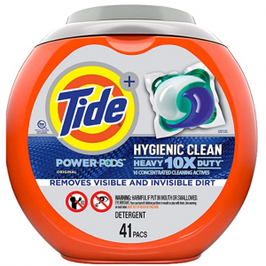 Tide 汰渍 10倍强效去污洁净洗衣球 41颗 @ Amazon