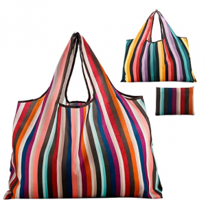 Gophra 环保尼龙购物袋2个 可水洗可折叠 @ Amazon