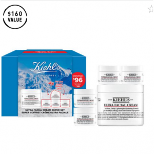 Ultra Facial Cream Super Set for CAD$96(Value CAD$160) @Kiehl's Canada