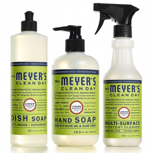 Mrs. Meyer's Clean Day Kitchen Essentials Set, 3 Count Pack @ Amazon