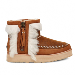 Saks OFF 5TH官网 UGG 女士毛毛雪地靴额外75折热卖