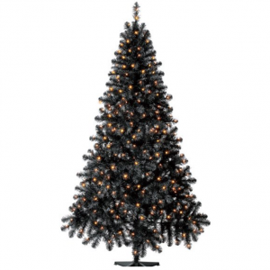 Holiday Time Pre-Lit 300 Clear Incandescent Lights Madison Pine Christmas Tree for $39