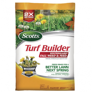 史低价：Scotts Turf Builder 杂草防治、草坪秋季滋养肥料 43 lbs. @ Amazon
