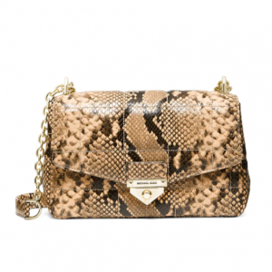 Saks Fifth Avenue官网 MICHAEL Michael Kors SoHo 大号蛇纹斜挎包31折热卖