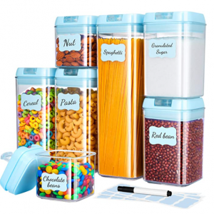 Gesentur 7件套带盖密封食品储存容器