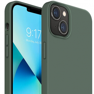 Amazon - OUXUL iPhone 13 mini 液态硅胶橡胶手机壳 ，现价$1.39(原价$14.97)