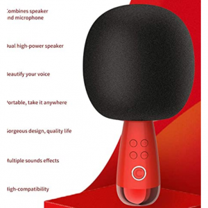 Amazon - 唱吧小巨蛋无线麦克风 G2经典版，黑色海绵罩款，现价$82.77