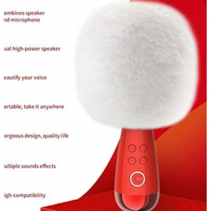 Amazon - 唱吧小巨蛋无线麦克风 G2经典版，白色绒毛罩款，现价$92.07