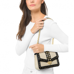 60% Off MICHAEL Michael Kors Soho Small Frameout Chain Shoulder Bag @ Macy's