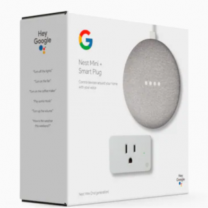 Lowes - Google Nest Mini 2代 + GE 智能插座套裝 ，直降$35 