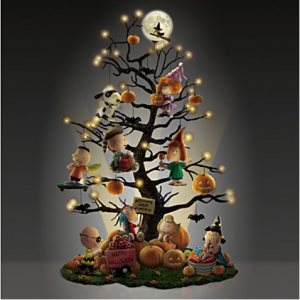 PEANUTS Halloween Tabletop Tree With Over 35 Lights