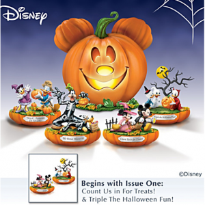 Disney "Spooktacular Halloween" Lighted Figurine Collection