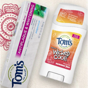 Tom's of Maine 牙膏、漱口水等个护产品促销 @ Vitacost
