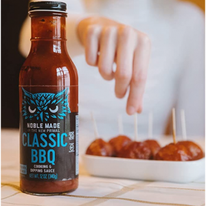 Noble Made by The New Primal, Classic BBQ Sauce, 12 oz, 3 pack @ Amazon