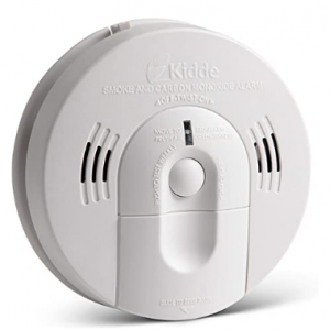 Kidde Smoke & Carbon Monoxide Detector, Battery Powered, Combination Smoke & CO Alarm, Voice Alert