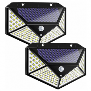 Tenhitoys 户外防水太阳能运动传感器灯 2套