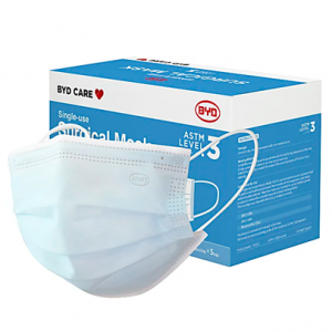 BYD 一次性3层医用口罩 50只