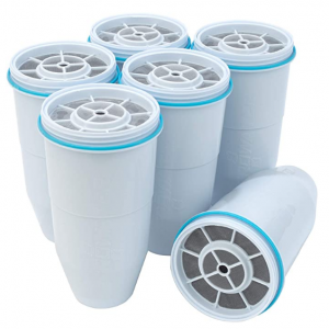 ZeroWater 滤水壶专用 5级过滤芯 6个装 @ Amazon