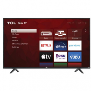 Walmart - TCL 55" 4K UHD HDR 智能电视 Roku TV - 55S21，黑五价$228
