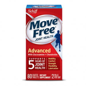 Schiff Move Free Advanced Triple Strength Glucosamine Chondroitin, Coated Tablets 80.0ea