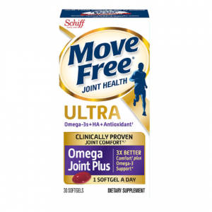 Schiff Move Free Ultra Omega Softgels Joint Health Supplement with Omega-3 Krill Oil & HA 30.0ea