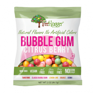 Tree Hugger 全天然泡泡糖柑橘味 -- 2 oz