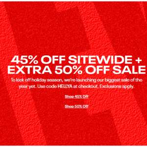 45% Off Sitewide & 50% Off Sale @ Reebok
