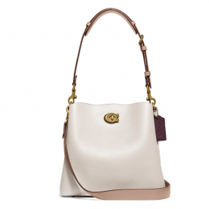 COACH Willow Colorblock Leather Bucket Bag @ Saks Fifth Avenue