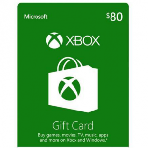 Newegg - Xbox礼卡，价值$80 US版 (Email发送) ，9折