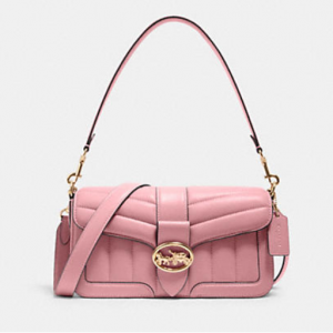 70% Off Coach Georgie Shoulder Bag With Puffy Quilting @ Coach Outlet