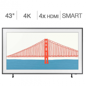 Samsung 43" Class - The Frame Series - 4K UHD QLED LCD TV for $799.99 @Costco